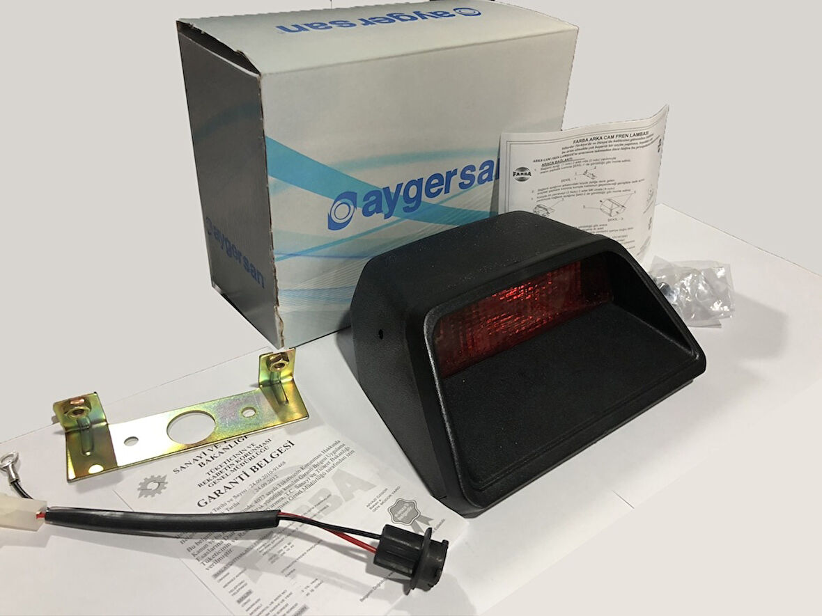 Tofas Uyumlu Dogan Slx 3.Stop Cam Önü Fren Lambasi Farba Aygersan Ücrets 406327653