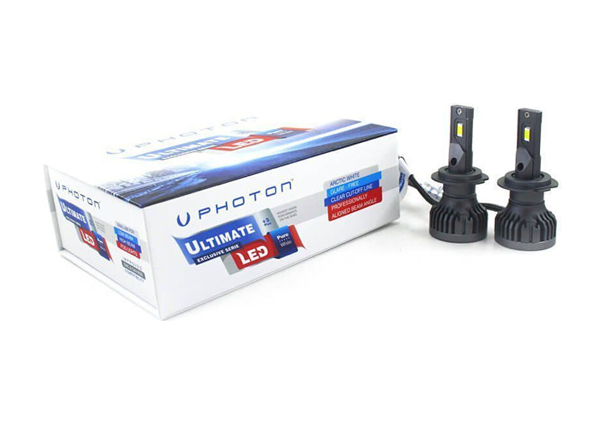 Photon H11 Ultimate +3 Plus Led Xenon H11 Saf Beyaz Photon Led