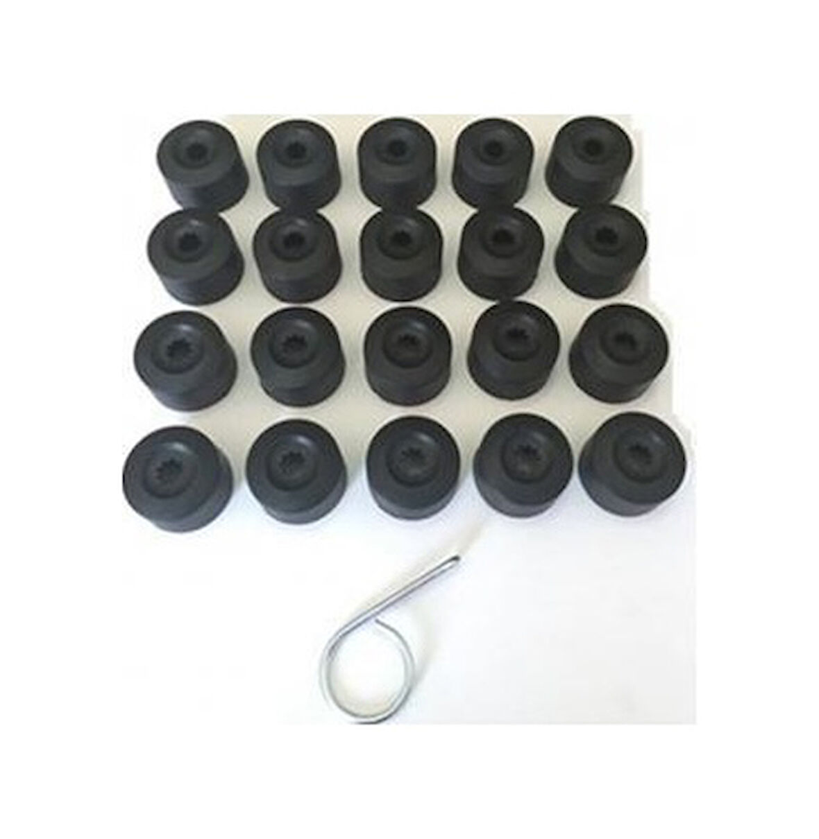 VW Volksvagen Passat Bijon Saplama Kapağı 17 MM 20 Adet Şifresiz