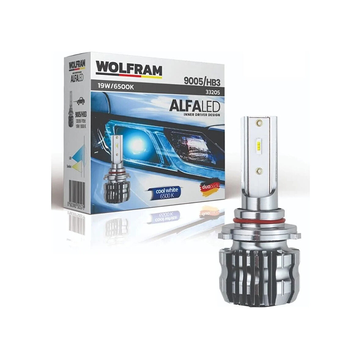 Wolfram Ampul hb3 9005 Led Xenon Alfa hb3 9005 Led Far Zenon Takım