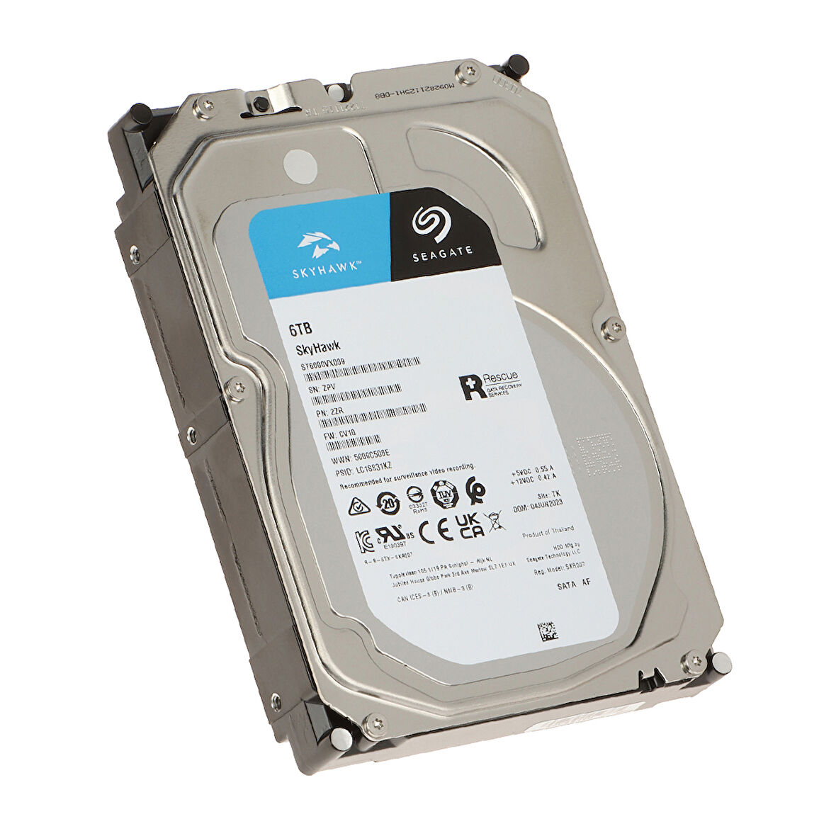 Seagate ST6000VX001 SV35 6 TB Sata 6GB/S 7/24 Güvenlik Harddisk Pc Bilgisayar Dvr Kayıt Cihazı Hard Diski