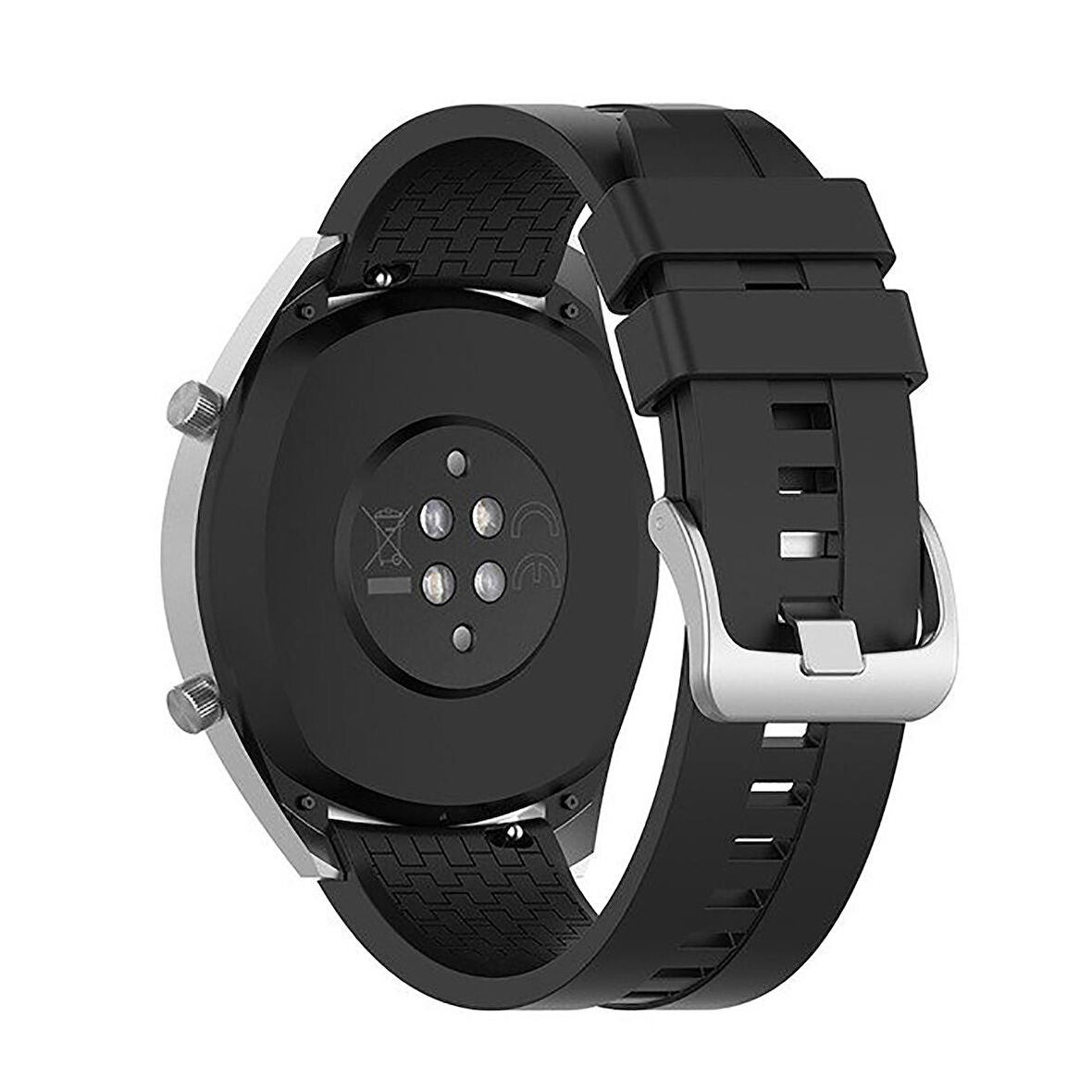 Huawei Watch Gt3 Se Gt3 Pro Gt2 Pro Haylou Solar Ls05 Xiaomi Mi Watch S1 Uyumlu Kordon Silikon K23