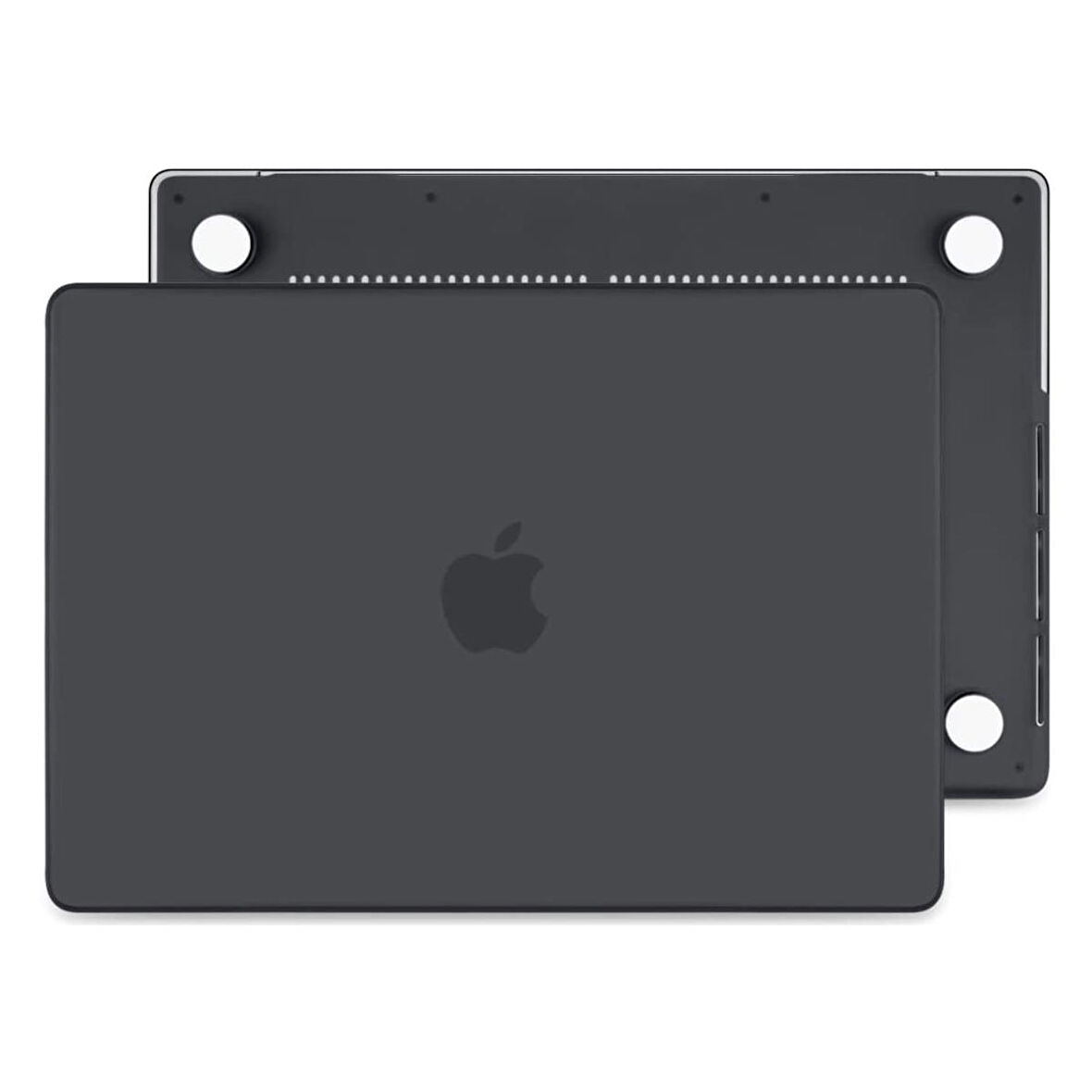 NovStrap Apple Macbook Pro 2020 13 inç A2289-A2251 Uyumlu Sert Mat Frosted Kılıf Anti Fingerprint