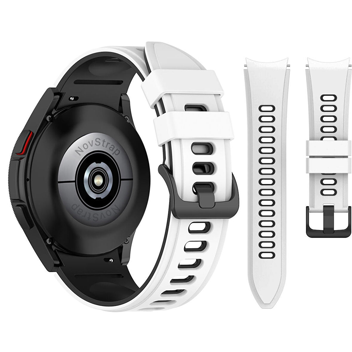 Samsung Galaxy Watch 4 40 42 44 46 mm Uyumlu Kordon Orjinal Pim Tasarımlı Tam Uyumlu Sportive Kordon