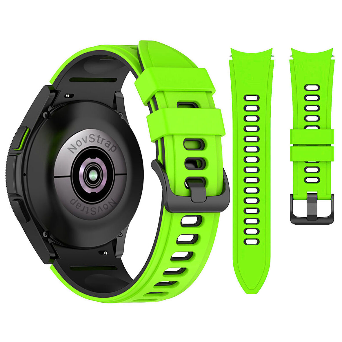 Samsung Galaxy Watch 4 40 42 44 46 mm Uyumlu Kordon Orjinal Pim Tasarımlı Tam Uyumlu Sportive Kordon