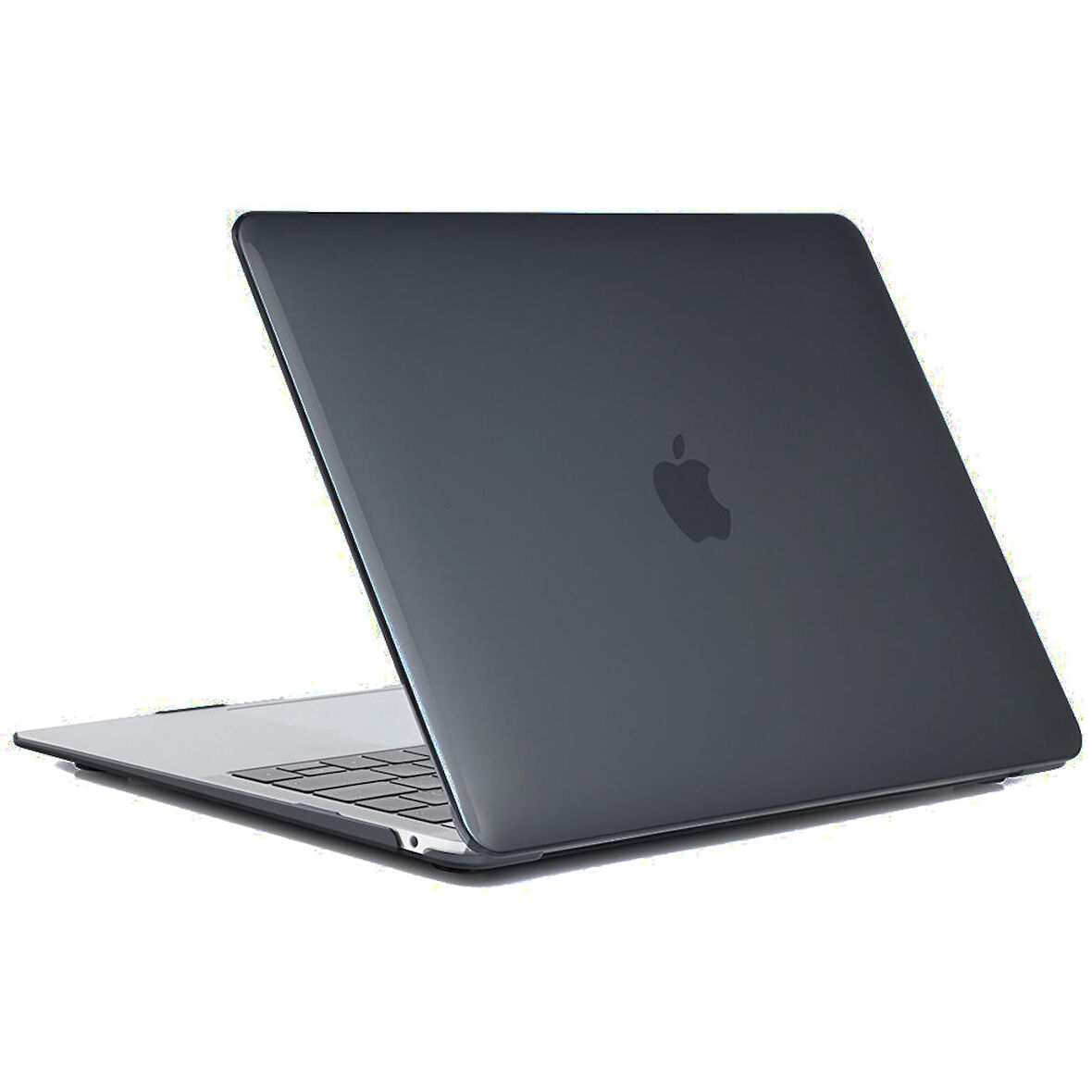 Apple MacBook Air 13 inç 2021 M1 Çip A2337 Uyumlu Kılıf Sert Rubber Kapak Üst ve Alt Koruma Kapağı