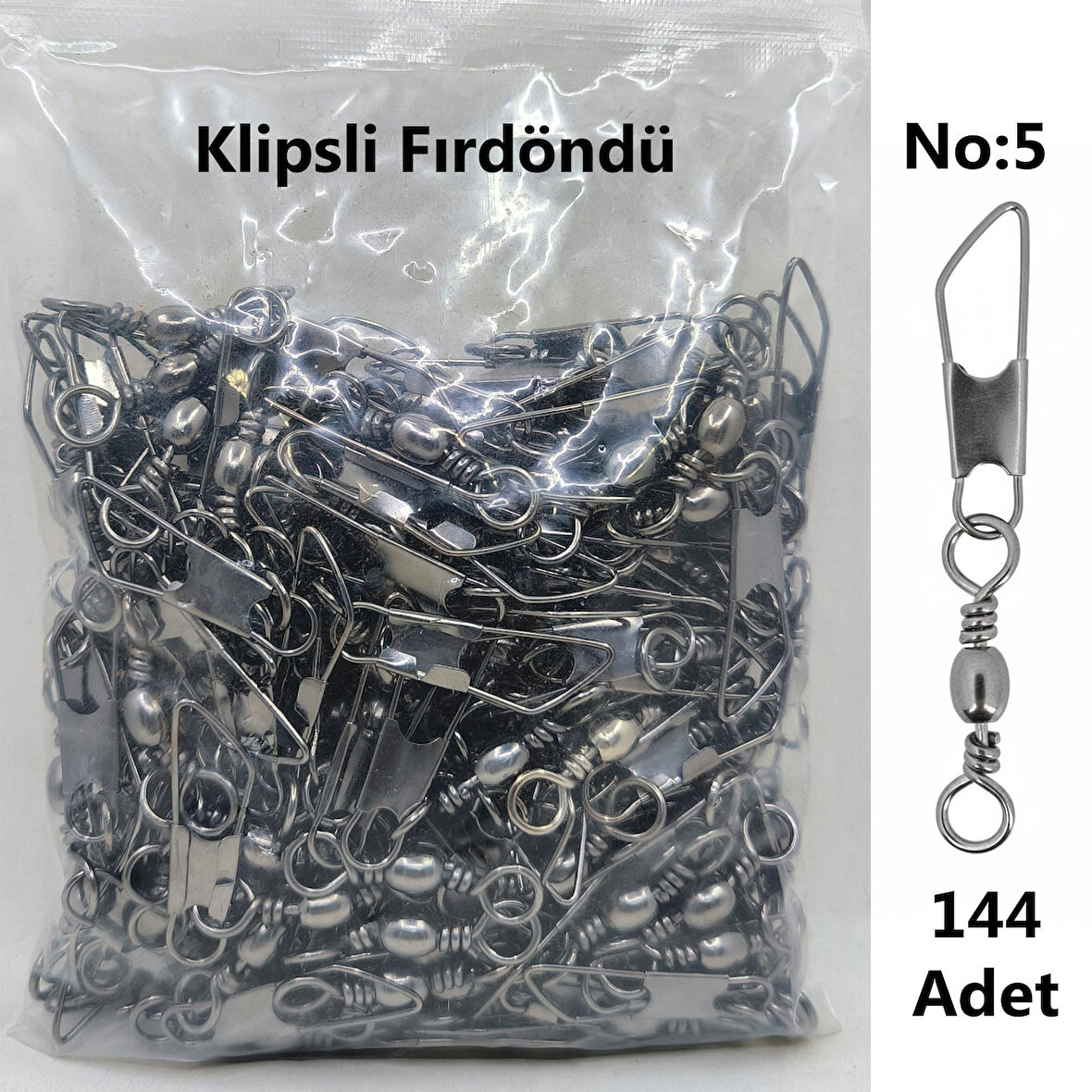 Effe No:5 Klipsli Fırdöndü 144 Adet