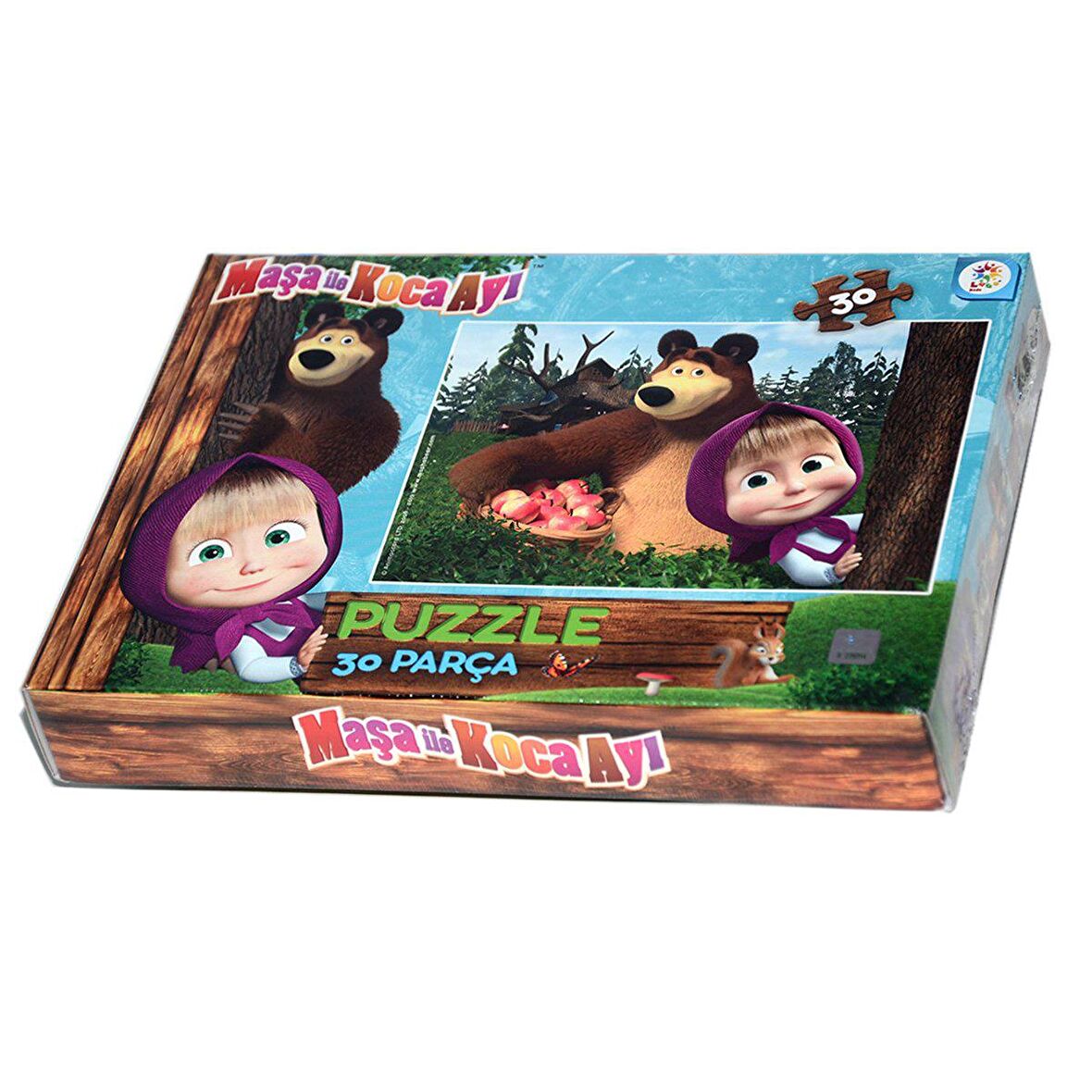 FABBATOYS Maşa ile Koca Ayı 30 Parça Puzzle