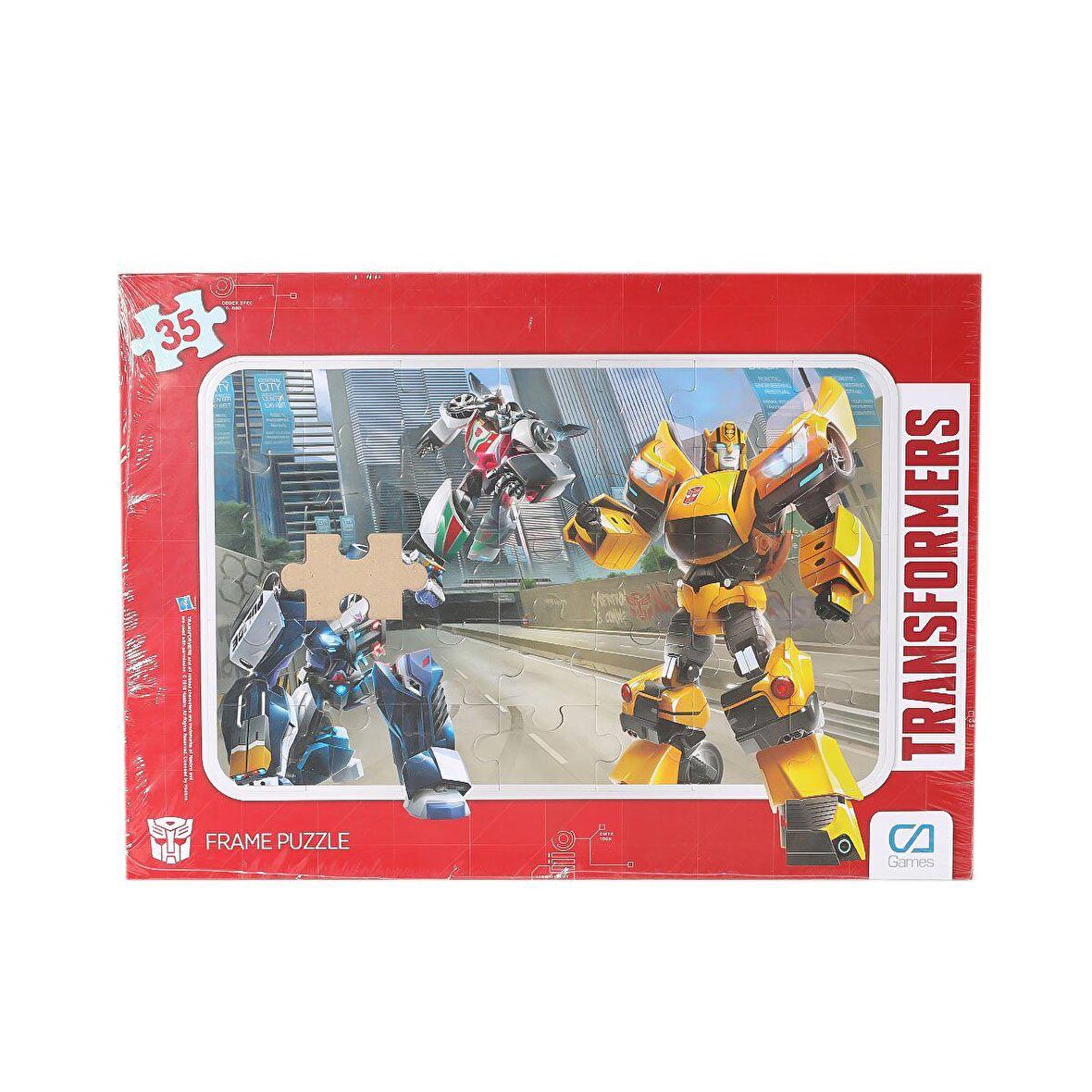 FABBATOYS Transformers Frame Puzzle 35 Parça