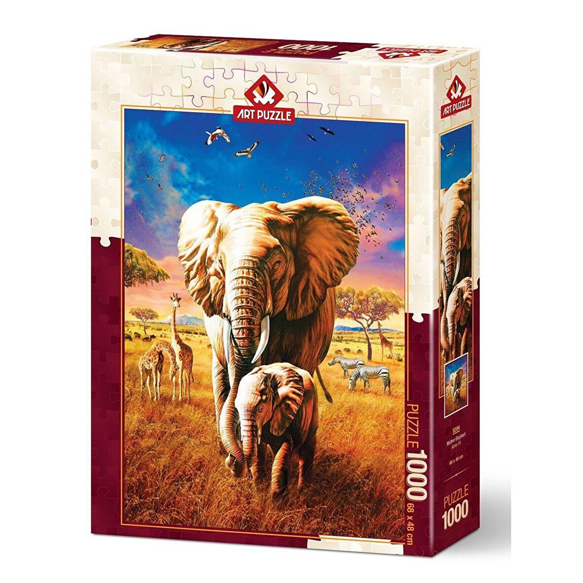 FABBATOYS Anne Fil 1000 Parça Puzzle