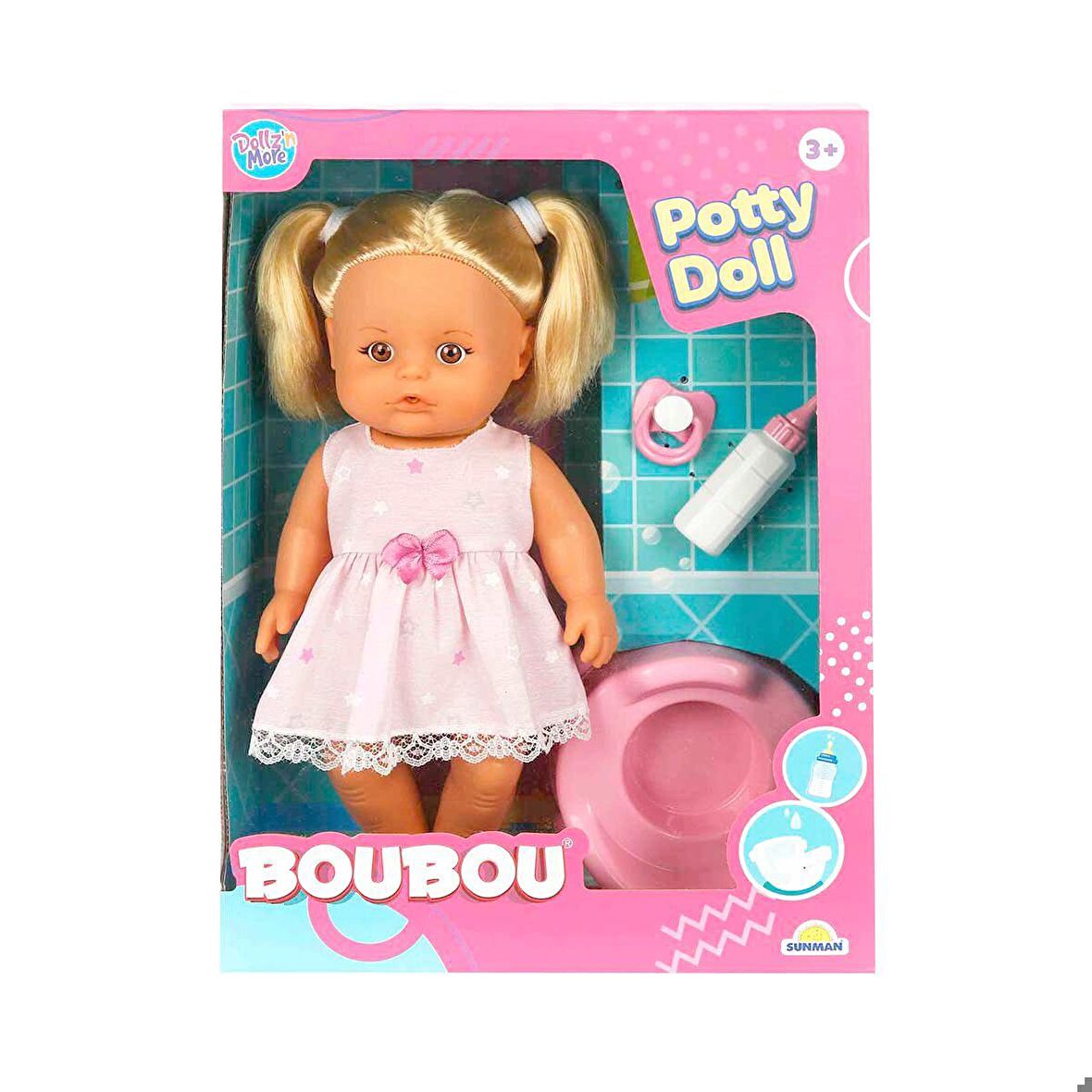 FABBATOYS Boubou Altını Islatan Bebek Seti 30 cm