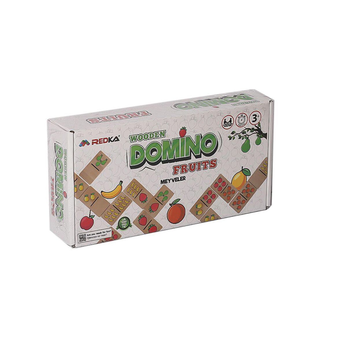 FABBATOYS Ahşap Domino Fruits