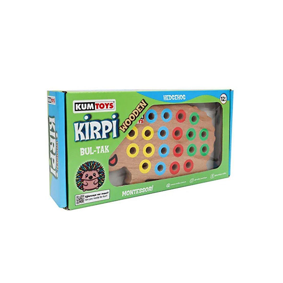 KM5655 Ahşap Kirpi Bultak FABBATOYS