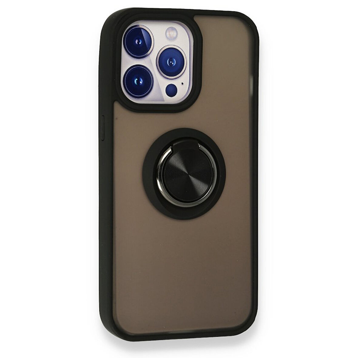 Apple iPhone 13 Pro Kılıf Kamera Korumalı Mat Magnetli Kapak