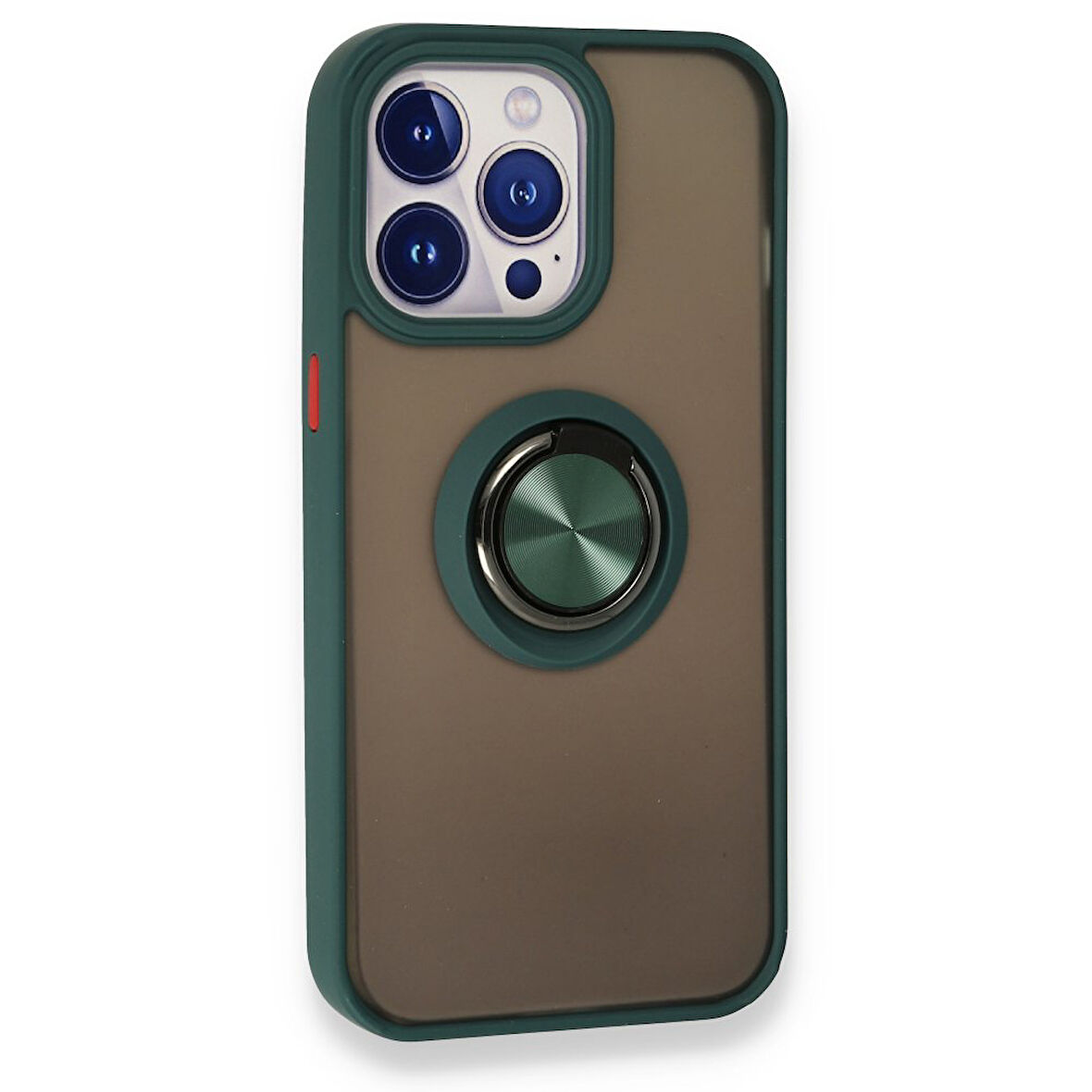 Apple iPhone 13 Pro Kılıf Kamera Korumalı Mat Magnetli Kapak