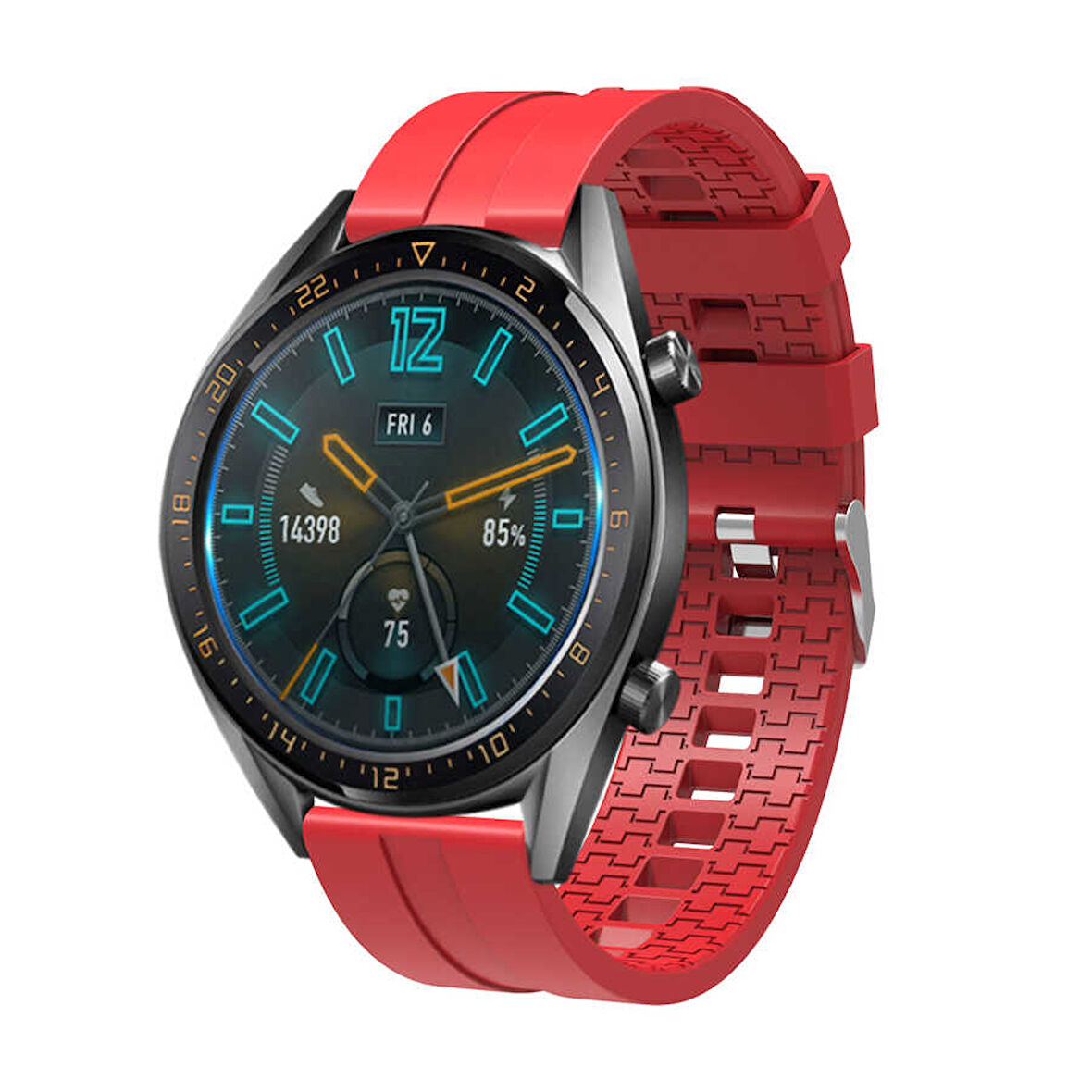 Huawei Watch 3 GT GT2 GT2e GT3 GT4 GT5 Pro 46mm Ultimate SE Elite Kordon Silikon Şerit Kordon 23