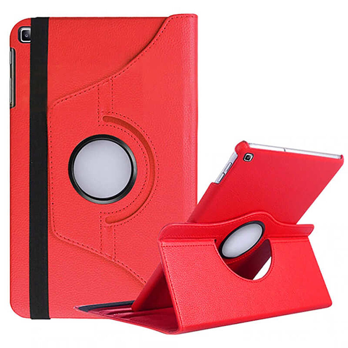 Samsung Galaxy Tab A7 10.4 T500 T505 T507 Kılıf 360 Dönebilen Standlı Case