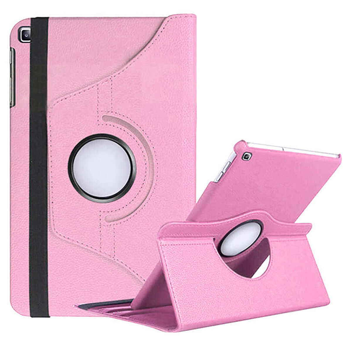 Samsung Galaxy Tab A7 10.4 T500 T505 T507 Kılıf 360 Dönebilen Standlı Case