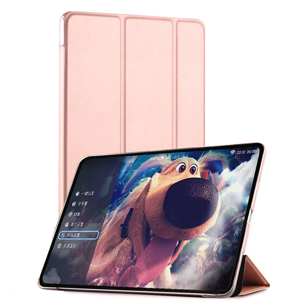 Samsung Galaxy Tab A 10.1 T580 T583 T585 Kılıf PU Deri Smart Standlı Case