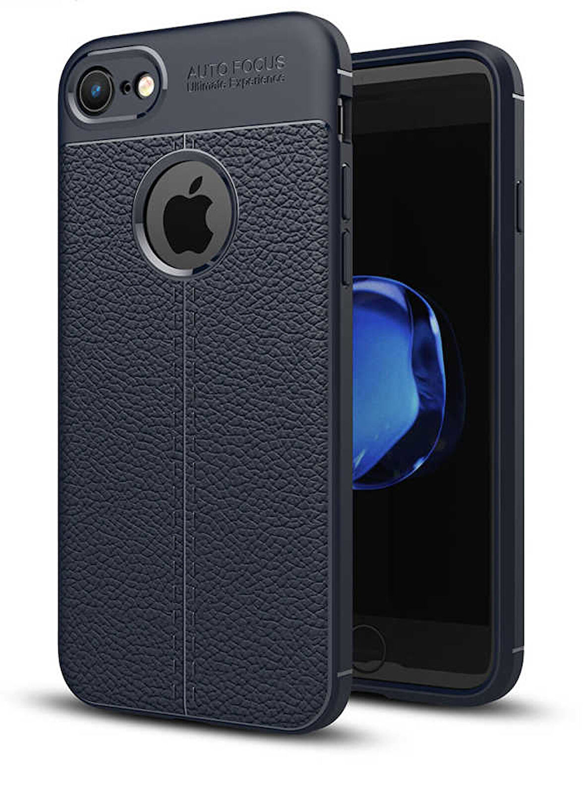 Apple iPhone 6 Plus 6S Plus Kılıf Deri Tarzı Niss Silikon Case