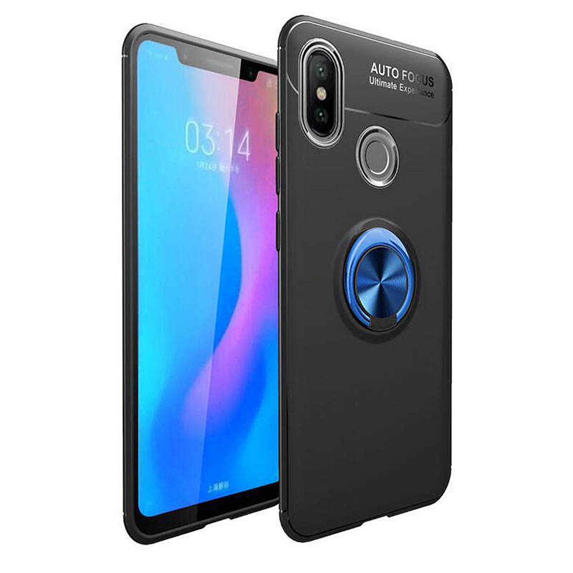 Xiaomi Mi 6X Kılıf Yüzüklü Magnetli Ravel Case