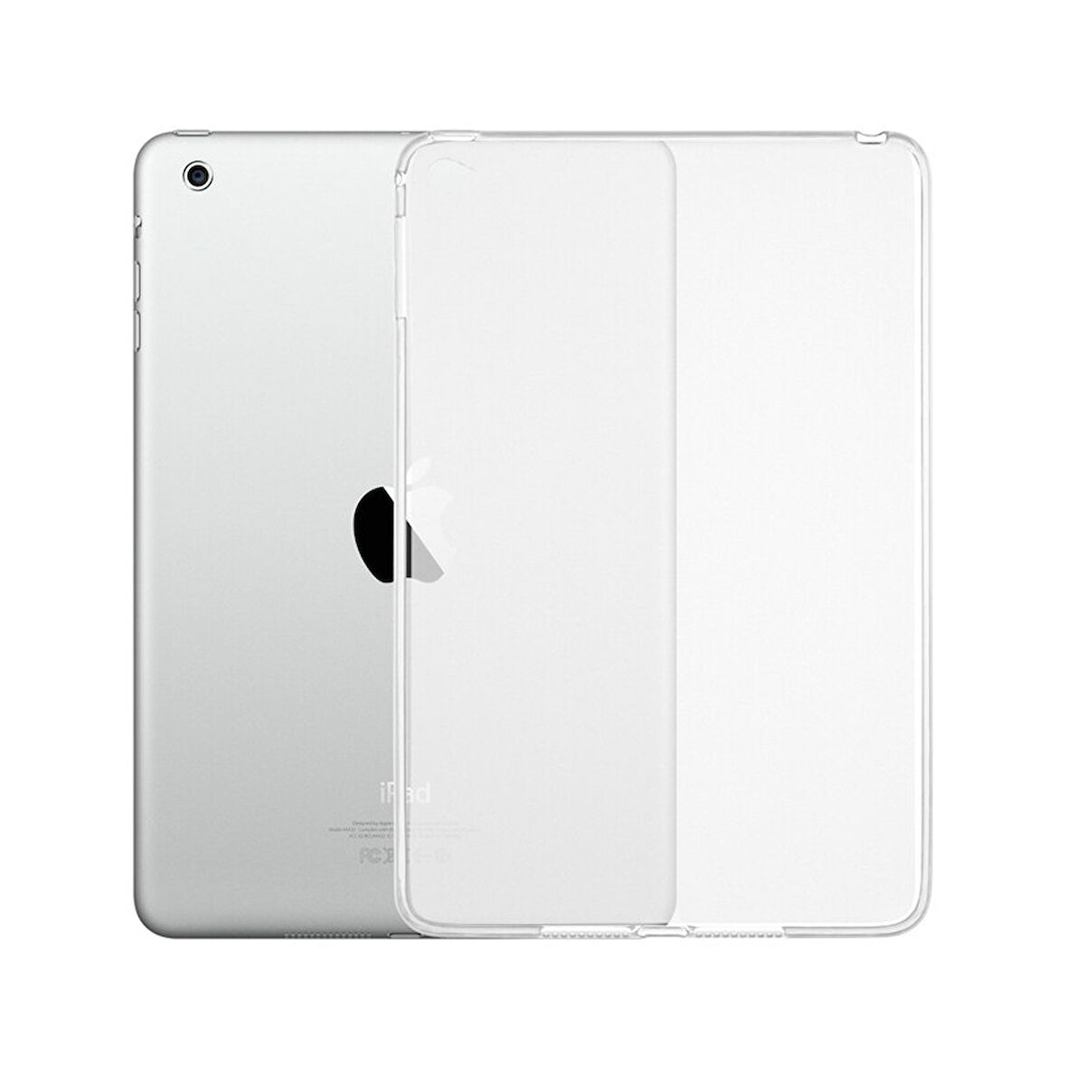 iPad Mini 1 2 3 Kılıf Tablet Hibrit Silikon Case A1432 A1454 A1455 A1489 A1490 A1491 A1599 A1600