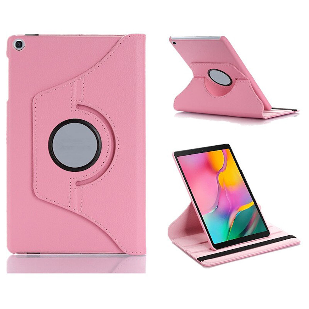 Samsung Galaxy Tab A 8.0 T290 T295 T297 Kılıf 360 Dönebilen Standlı Case