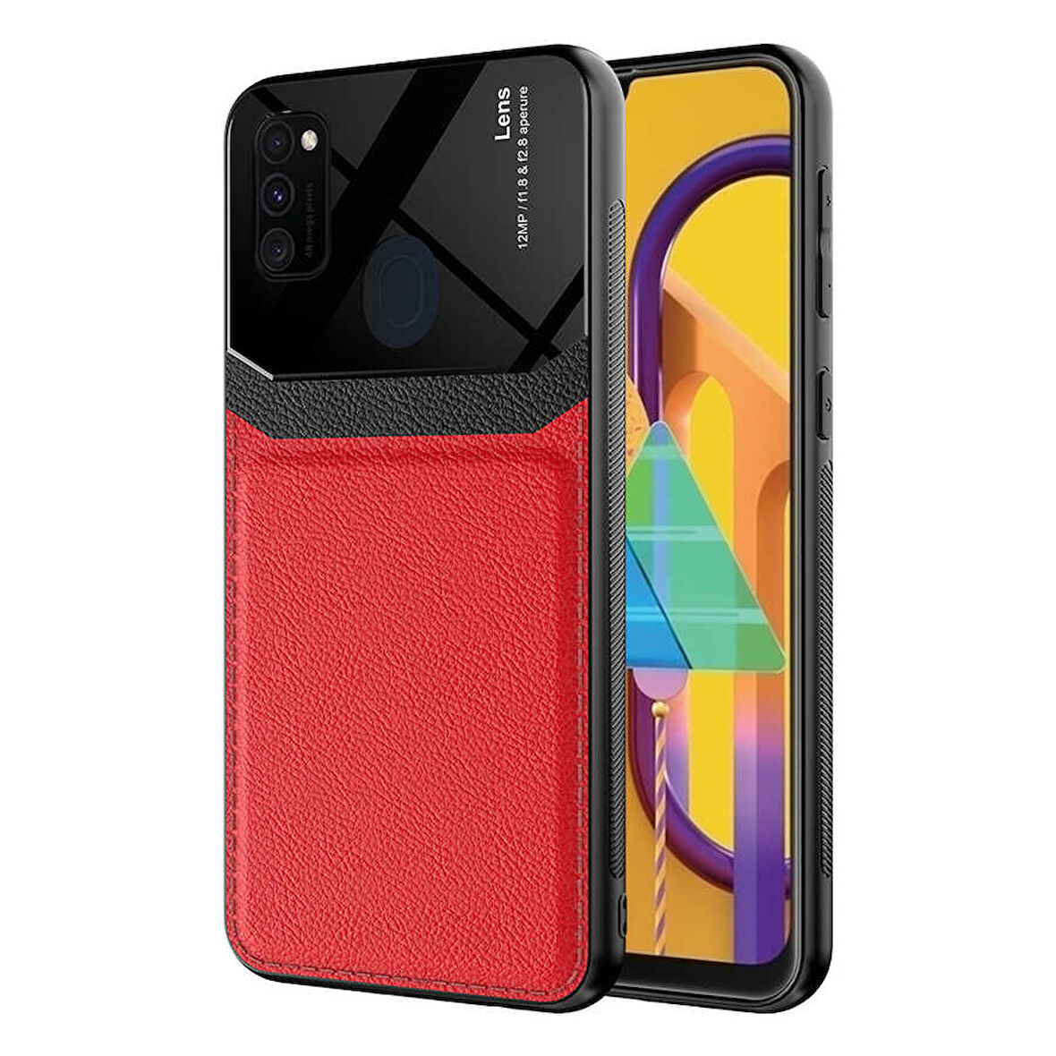 Samsung Galaxy M21 Kılıf Parlak TPU Emiks Kapak
