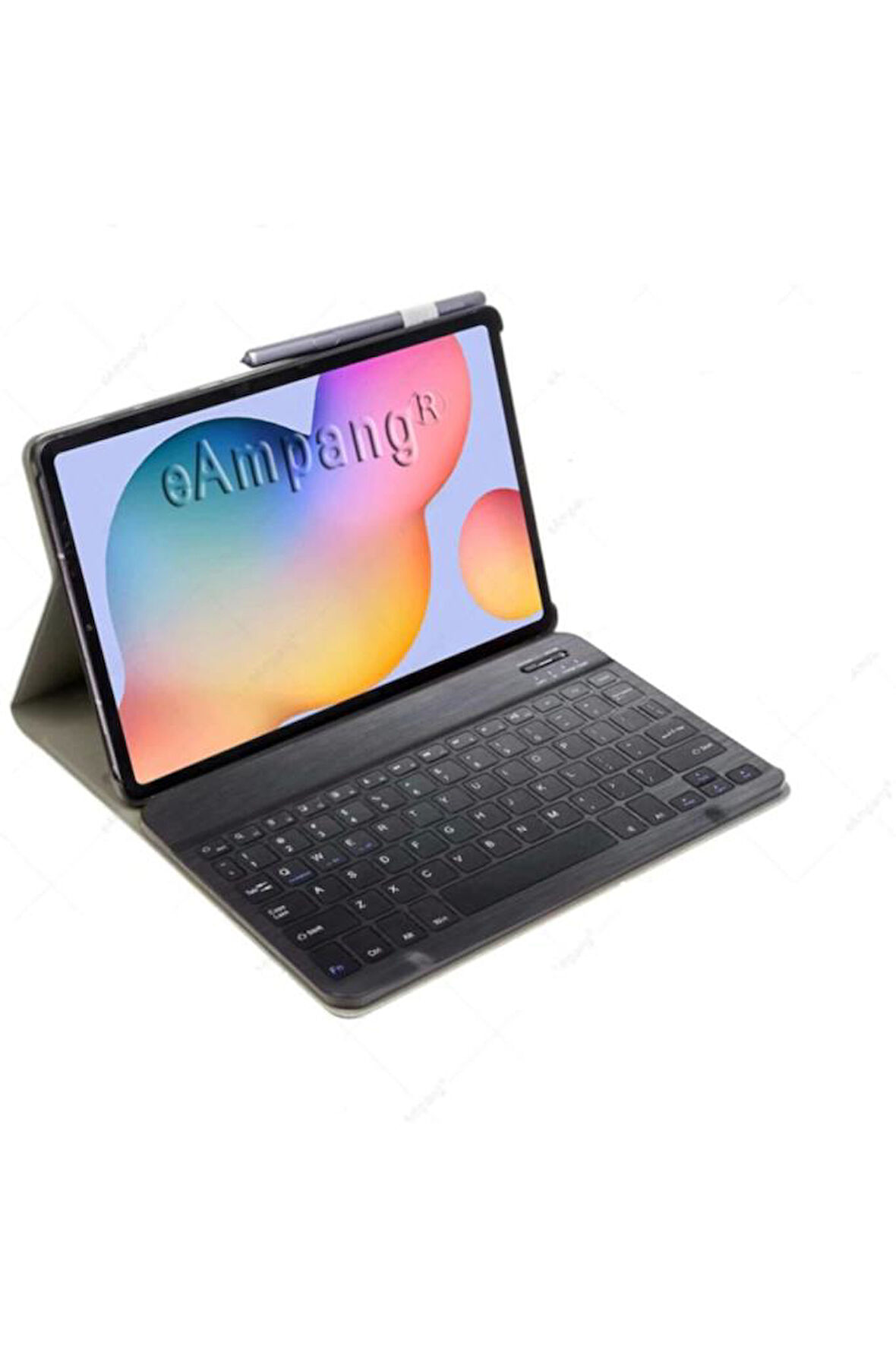 Samsung Galaxy Tab A 10.1 T580 Kılıf Kablosuz Klavyeli Kılıf Mobax T585 T587