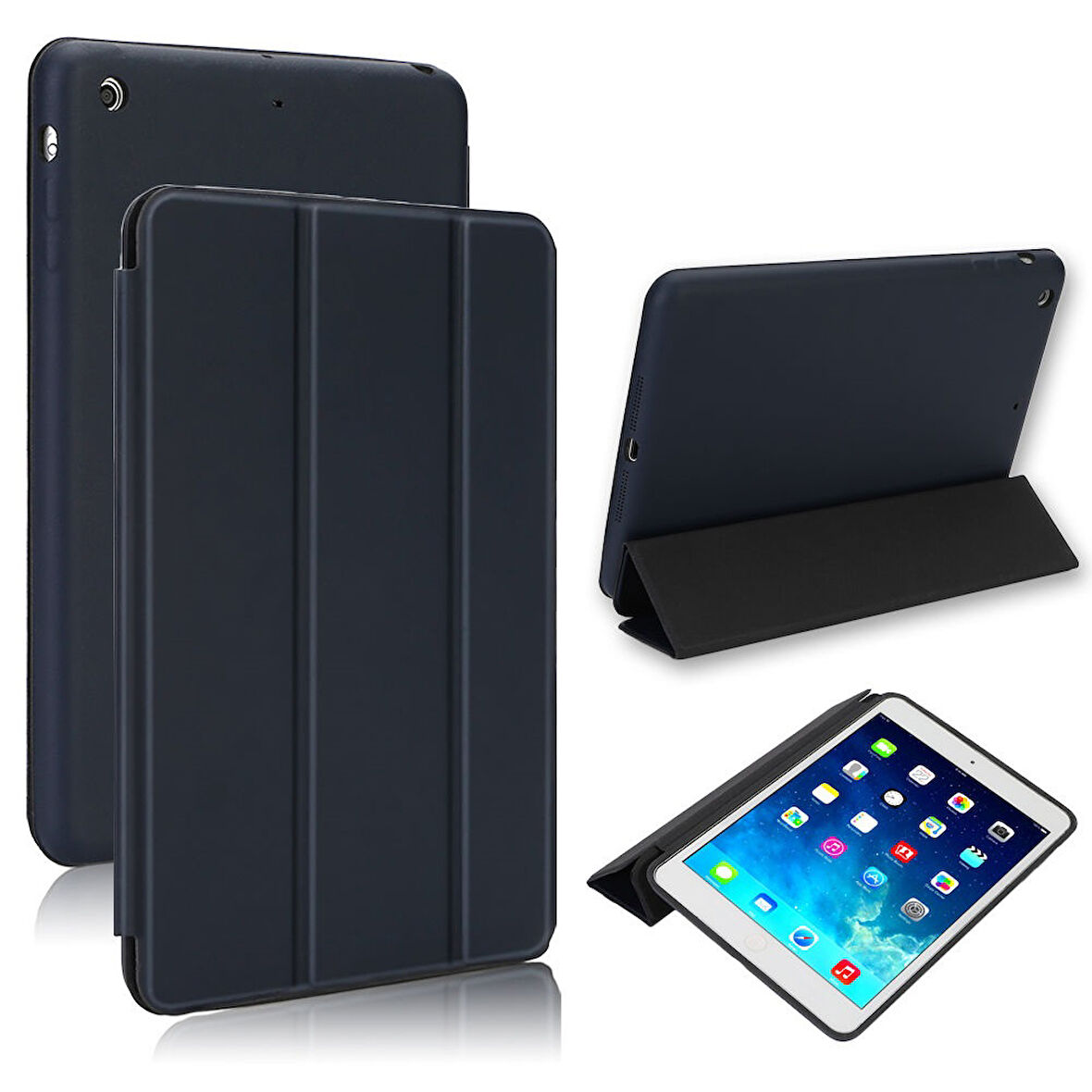 Apple iPad 9. Nesil 10.2" Kılıf Lansman Leather Case A2602 A2603 A2604 A2605