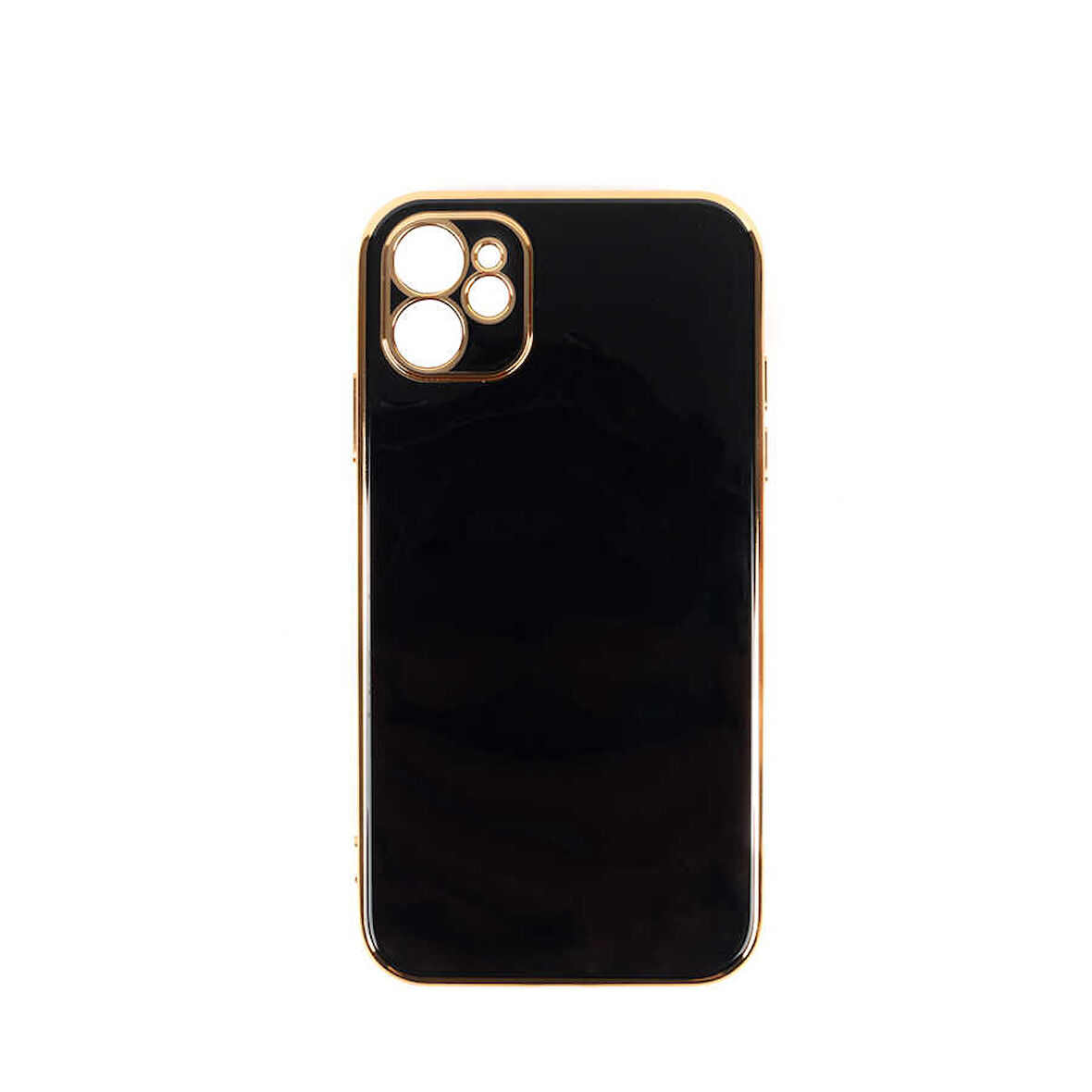 Apple iPhone 11 Kılıf Köşeli Altın Model Kapak