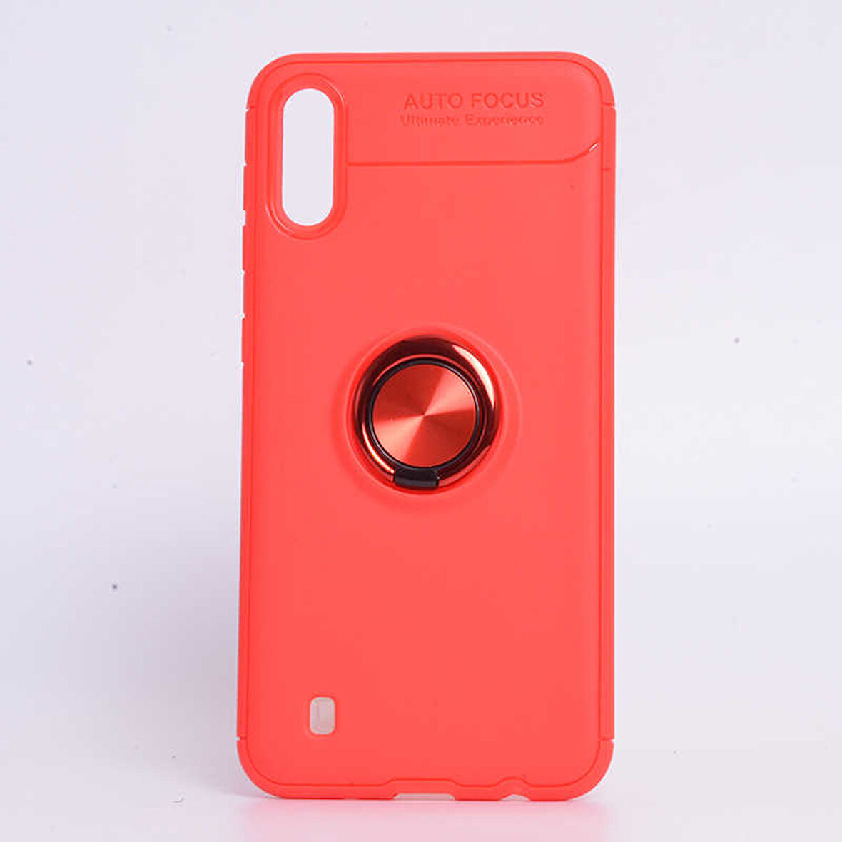 Samsung Galaxy M10 Kılıf Yüzüklü Magnetli Ravel Case