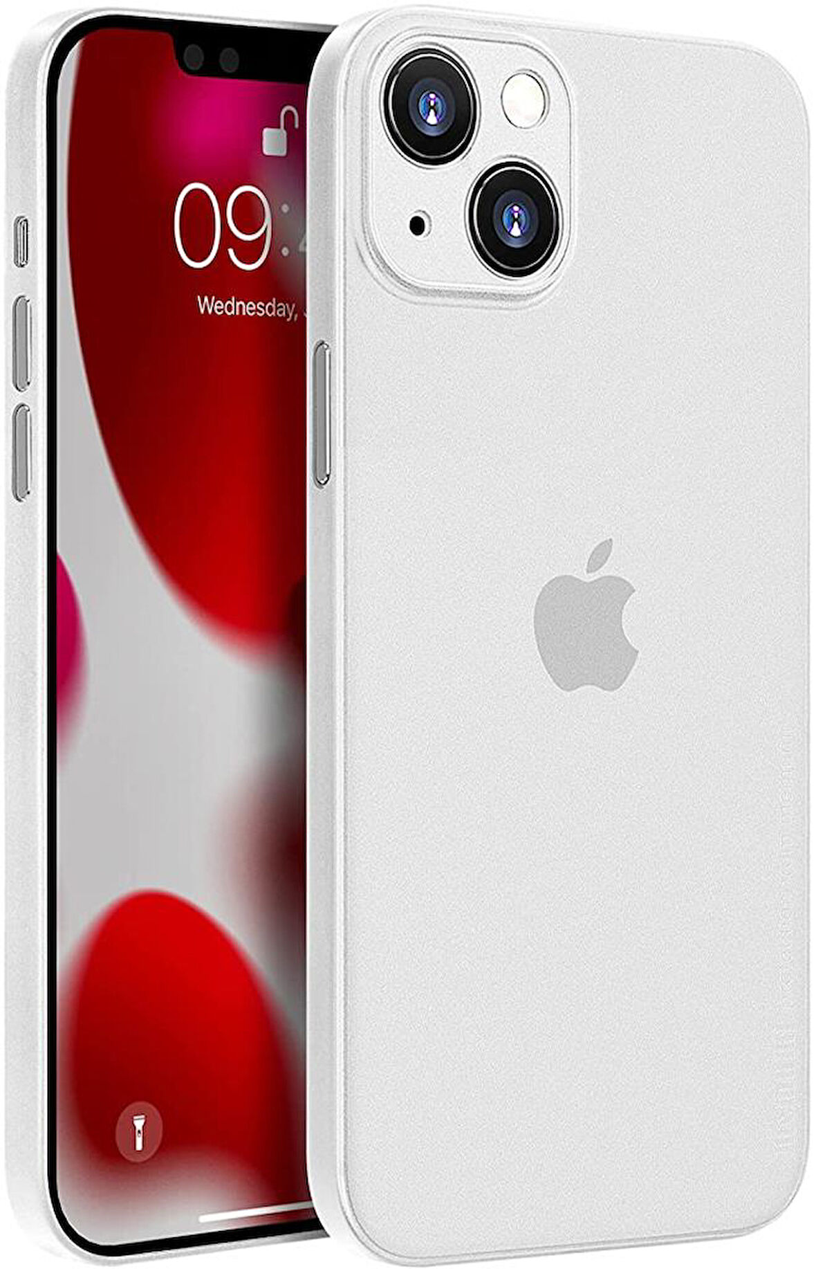 Apple iPhone 13 Kılıf 0.3mm Ultra İnce Hayalet Yumuşak Kapak