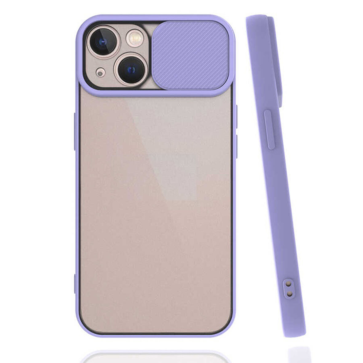 Apple iPhone 13 Mini Kılıf Kamera Kapatmalı Lensi Case