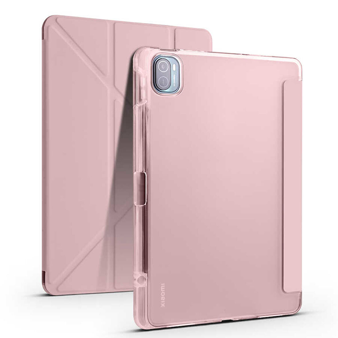 Xiaomi Mi Pad 5 / 5 Pro Kılıf Kalem Bölmeli Trifolding Case