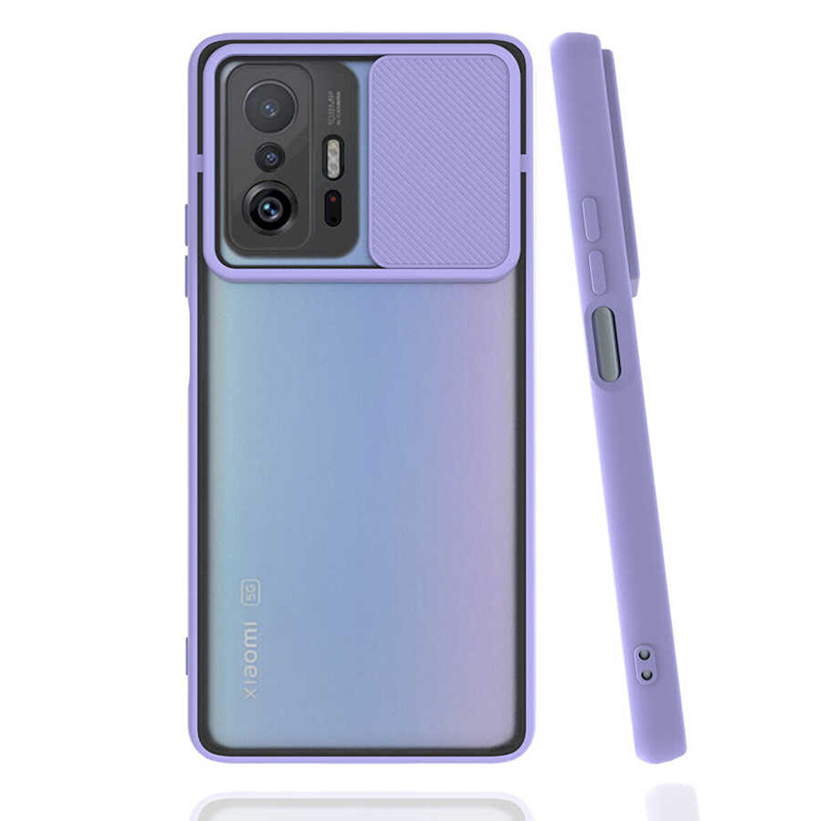 Xiaomi Mi 11T 5G Kılıf Kamera Kapatmalı Lensi Case