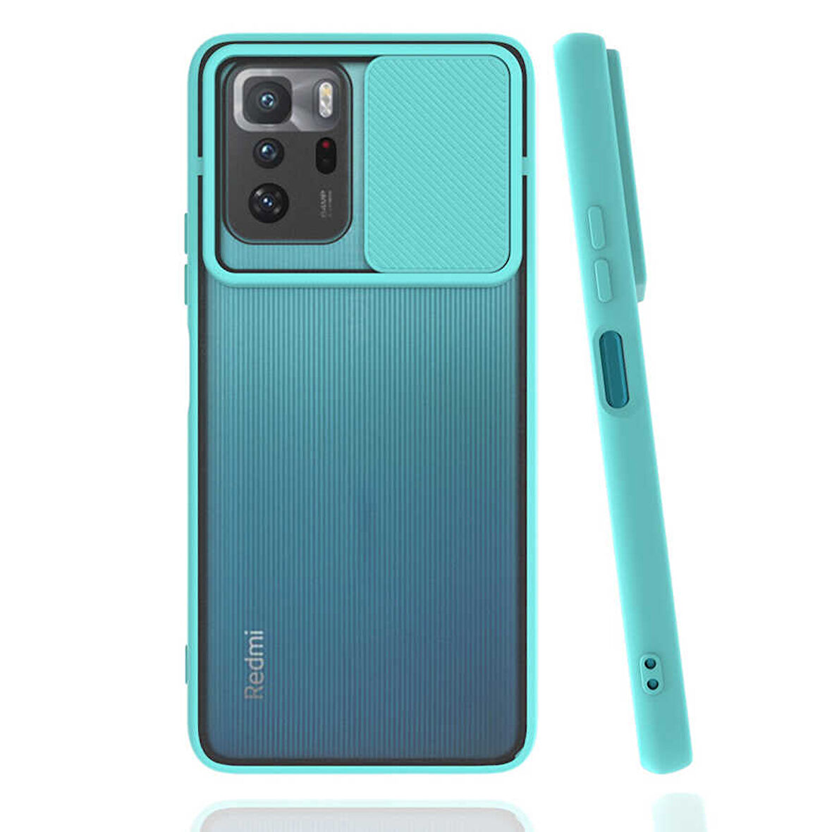 Xiaomi Poco X3 GT Kılıf Kamera Kapatmalı Lensi Case