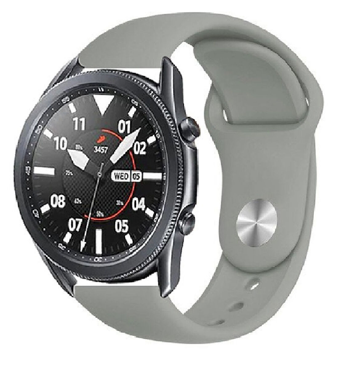 Samsung Galaxy Watch Gear S3 Kordon Silikon Spor Kordon
