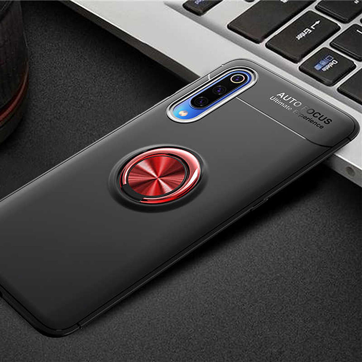 Samsung Galaxy A70 Kılıf Yüzüklü Magnetli Ravel Case