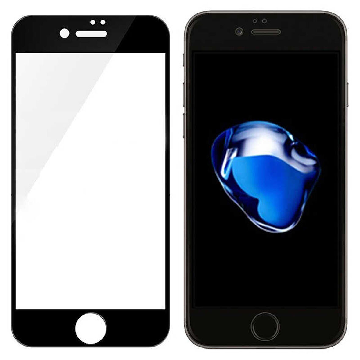 Apple iPhone 7 3D Muzy Temperli Cam Full Ekran Koruyucu