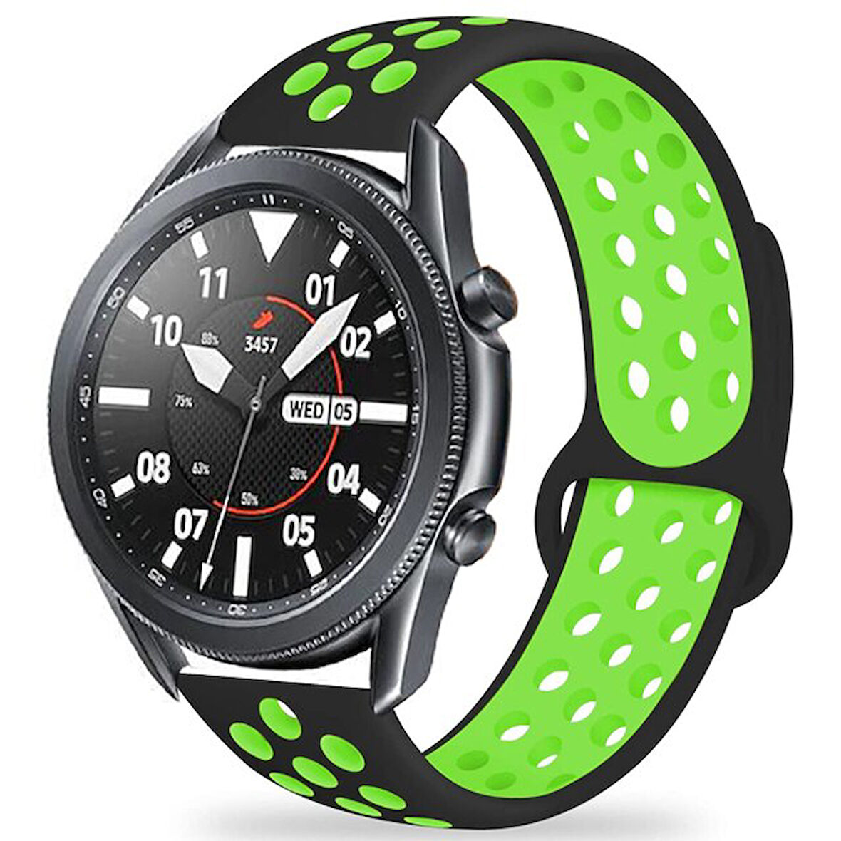 Huawei Watch GT GT2 GT3 GT4 42mm/Honor Magic 2 Kordon Delikli Spor Kordon