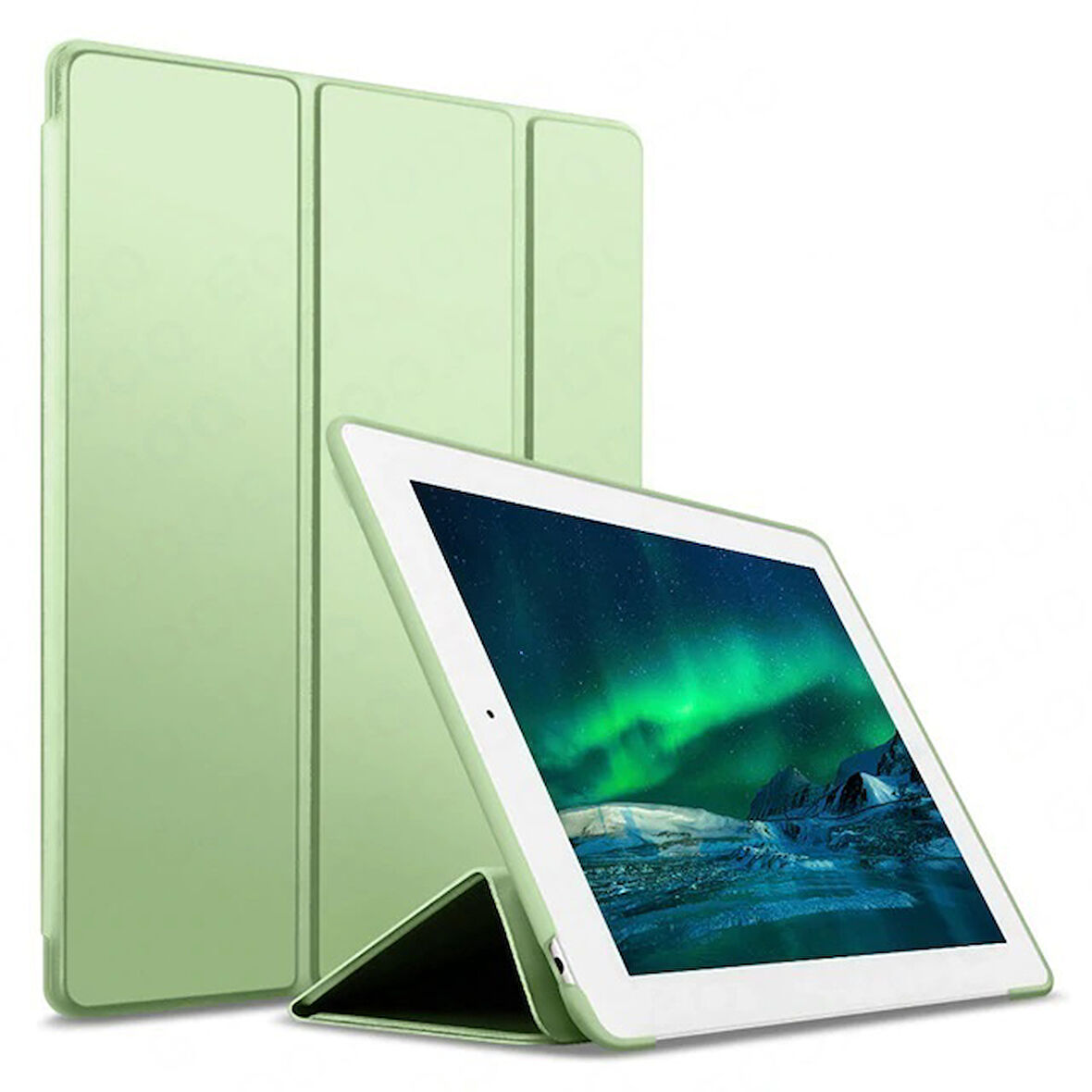 Apple iPad Air 1 Air 2 9.7 Kılıf PU Deri Smart Standlı Case A1474 A1475 A1476 A1566 A1567