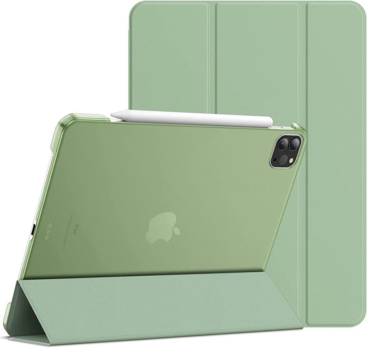 Apple iPad Pro 11 2. Nesil Kılıf PU Deri Smart Standlı Case A2228 A2068 A2230 A2231