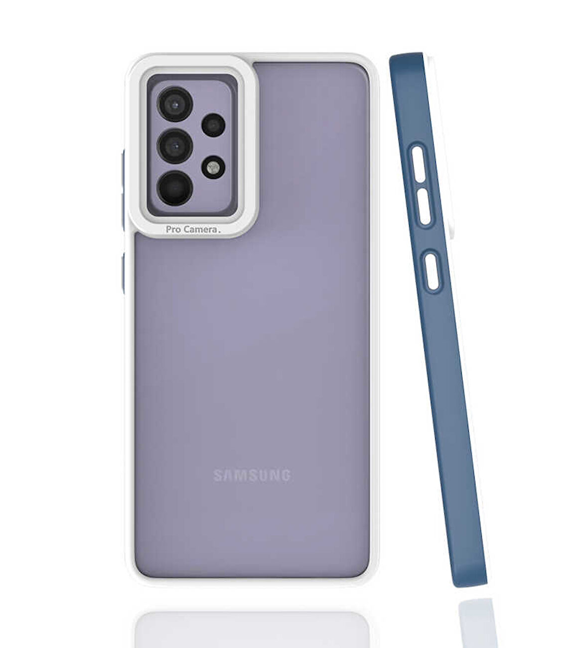 Samsung Galaxy A52 Kılıf Koruyucu Mat Mima Kapak