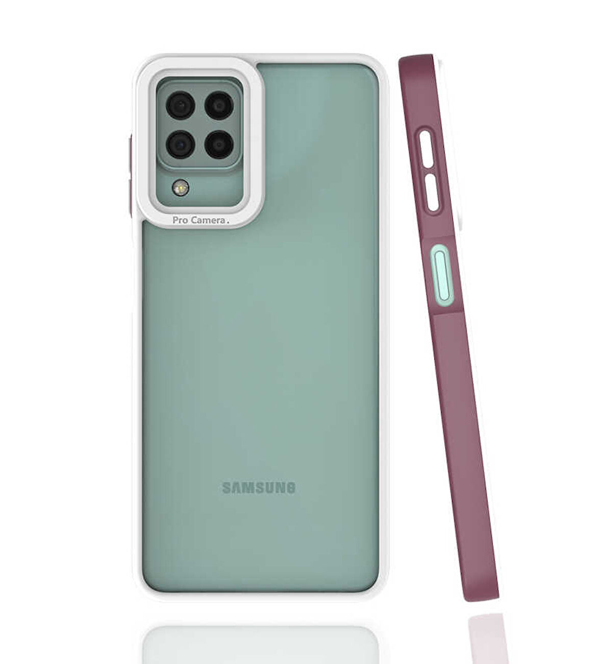 Samsung Galaxy M32 Kılıf Koruyucu Mat Mima Kapak