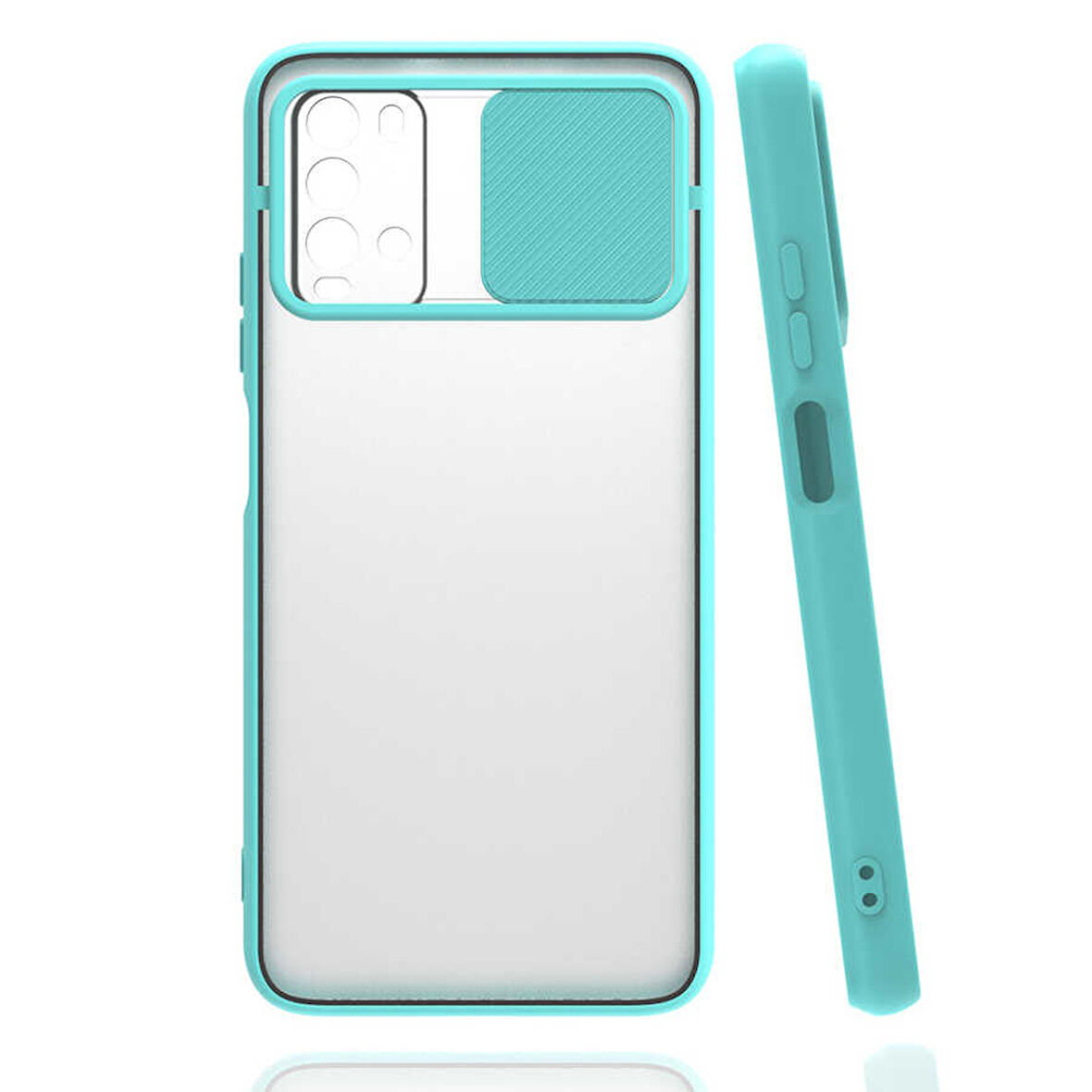 Xiaomi Redmi 9T Kılıf Kamera Kapatmalı Lensi Case
