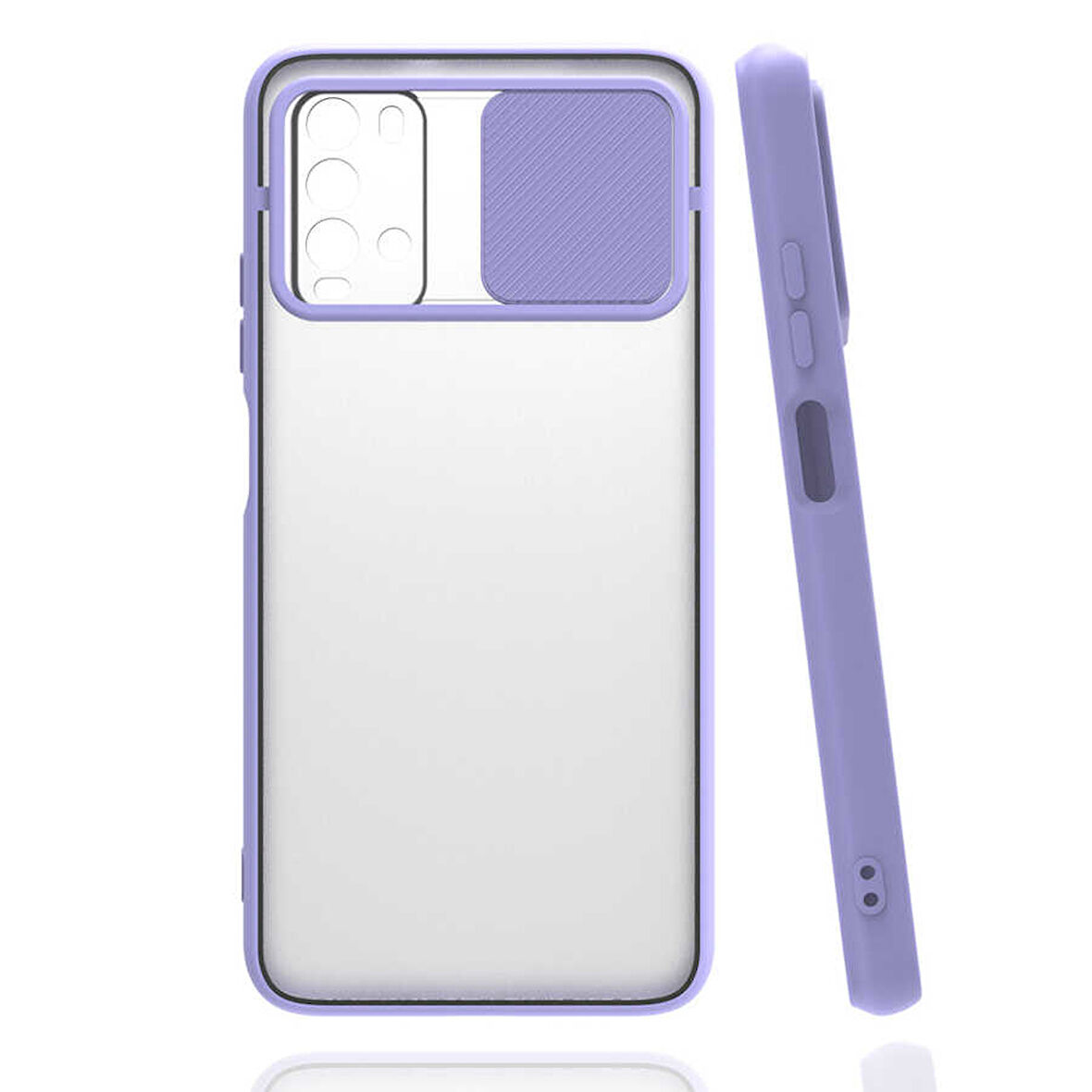 Xiaomi Redmi 9T Kılıf Kamera Kapatmalı Lensi Case