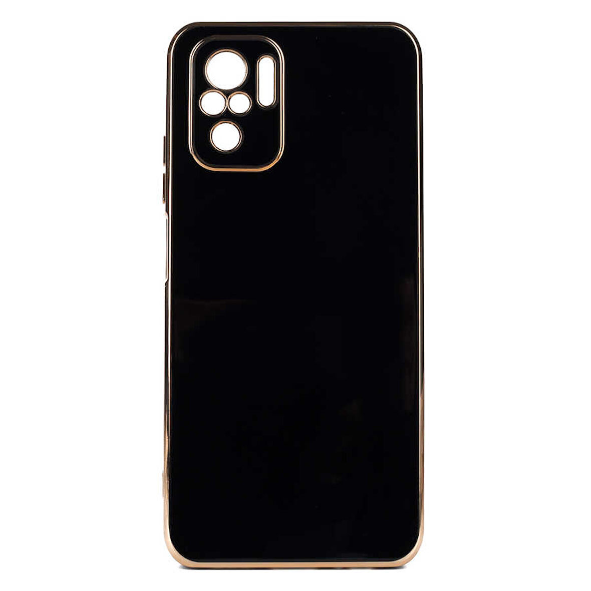 Xiaomi Redmi Note 10S Kılıf Köşeli Altın Model Kapak