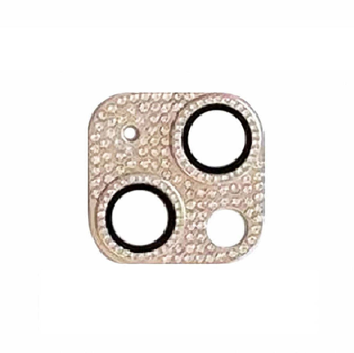 Apple iPhone 13 Full Taşlı Kamera Lens Koruyucu Çerçeveli Koruyucu CL-08
