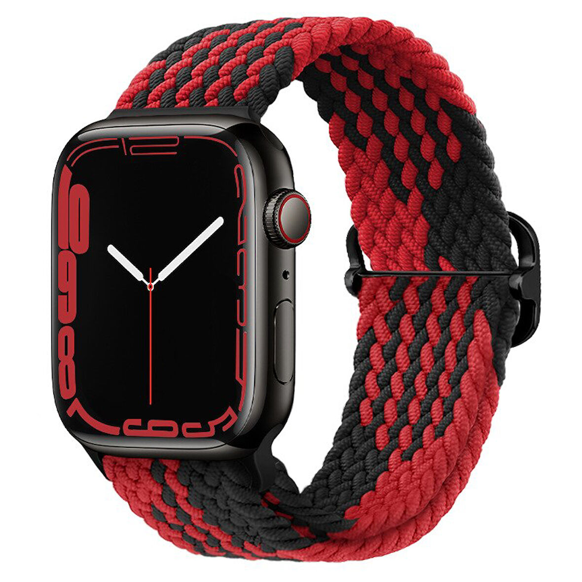 Apple Watch 42/44/45/46/49mm Kordon Örgü Tokalı Kordon 2/3/4/5/6/se/7/8/9/10/ultra